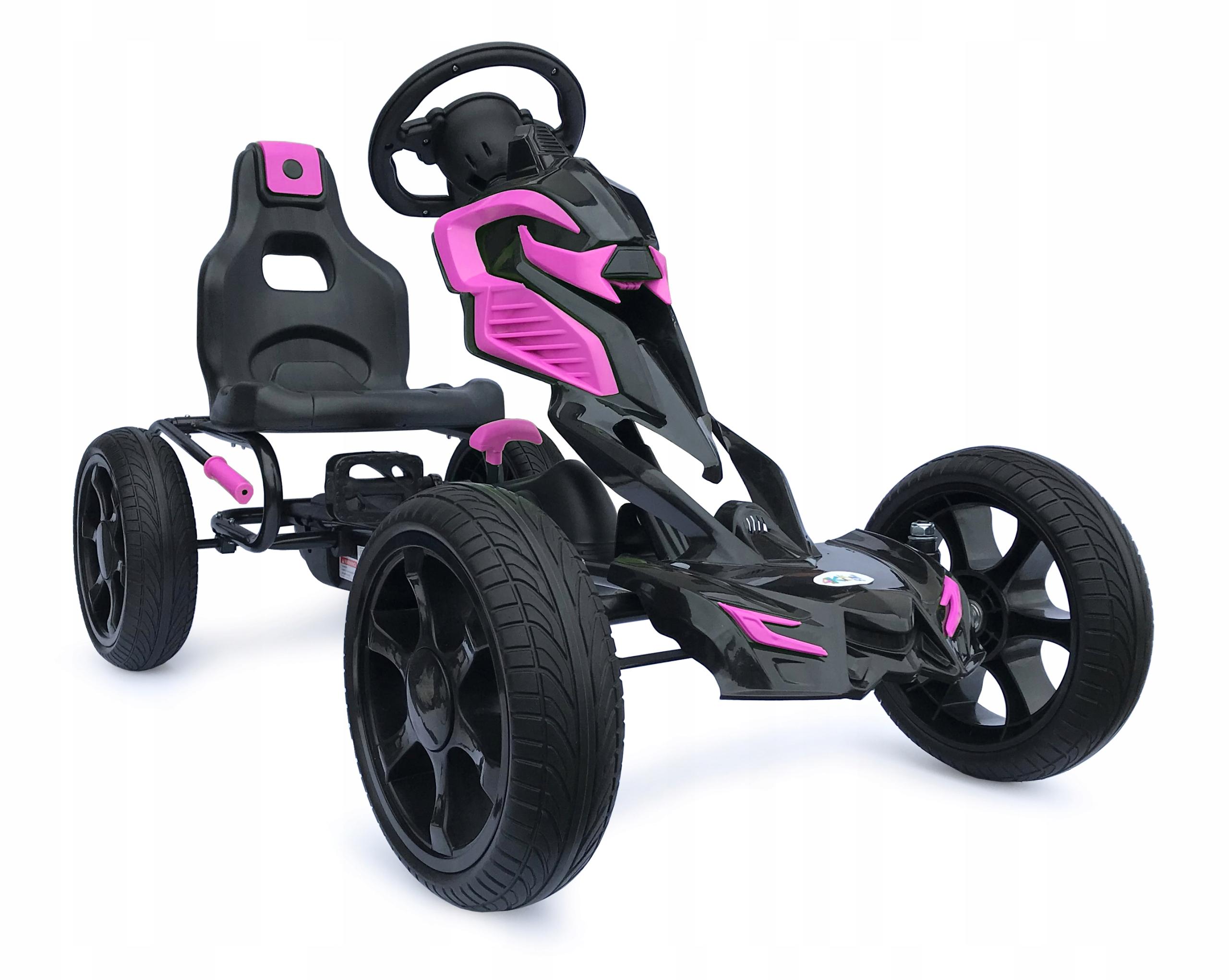 Kart cu pedale 1504 scout roz