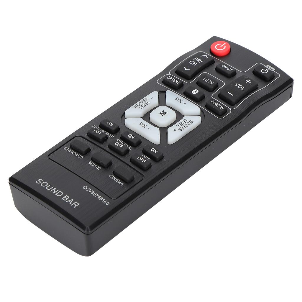Remote Control ABS Durable Soundbar Replacement Remote Control for LG COV30748160