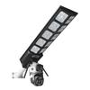 Solar Street Light with Integrated LED, Remote Monitoring, HD Camera, and Anti-Theft Features for Outdoor Use