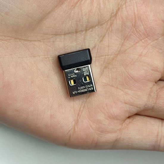USB Mouse Receiver Adapter for G502 Compact Portable Design Multi-device Switching Stable Wireless Connection Plug-Play Dongle