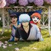 Anime G-Gintama Cushion Cover Home & Car Dual-Scene Pillow Cover: Reversible for Premium Comfort