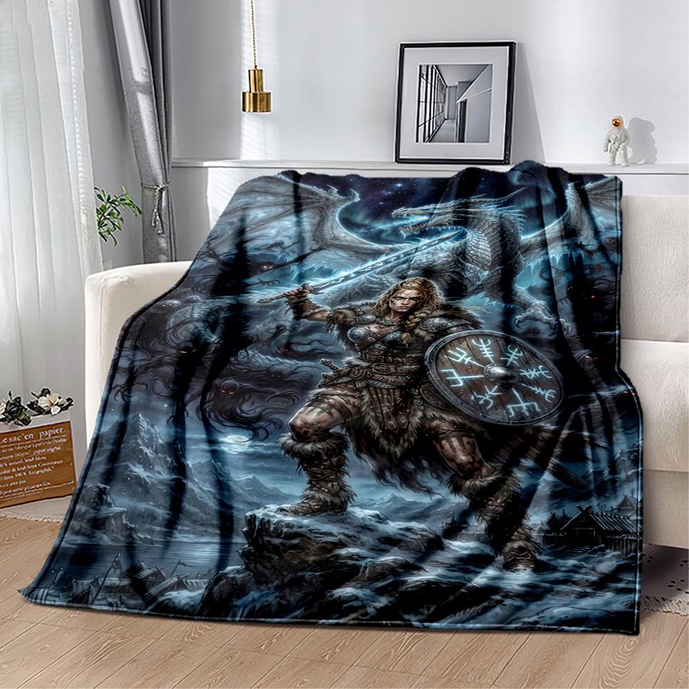 Gothic Style Blanket Durable Comfort Great for Couch Office Picnics All-Season Use Warmthful Decor Ideal Gift for Friends Family Couples Picnic