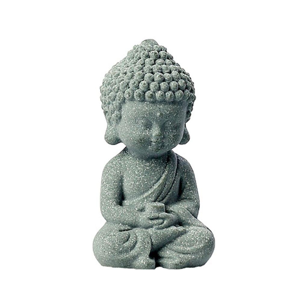 

Sandstone Aquarium Buddha Statues Mini Serviceable Buddha Statue Chinese Style Funny Buddha Tea Pet Car Dashboard