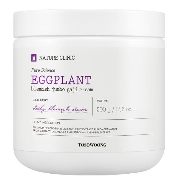 Eggplant Cream 500g Large Size (Skin Soothing Cream + Scar Care + Barrier Strengthening + Moisture Hydration + Elasticity + Nourishment)