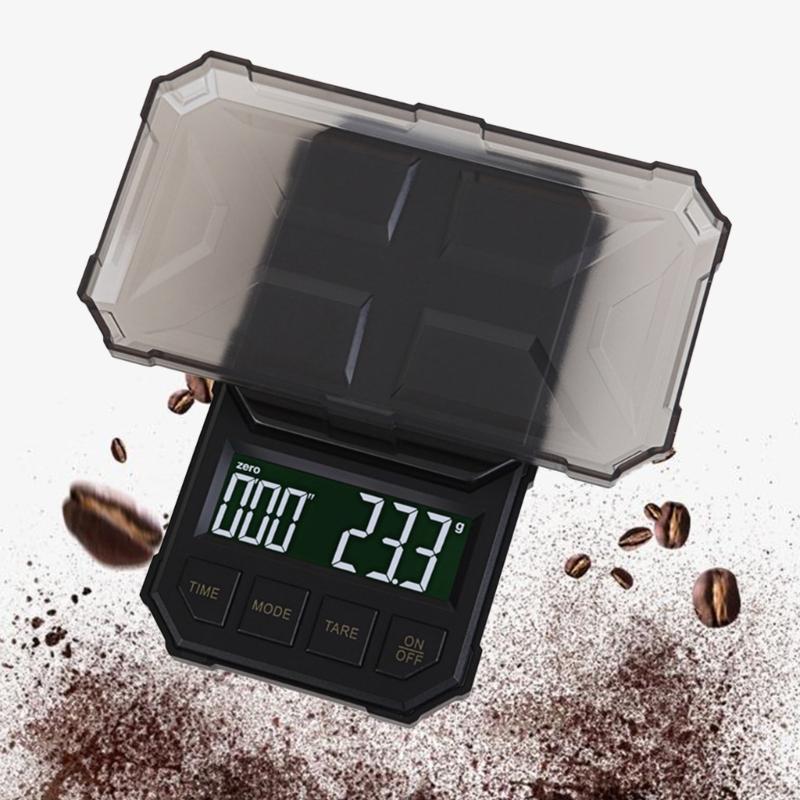 1kg/2kg Digital Display Coffee Scale Rechargeable Kitchen Electronic Scale Coffee Maker Tool Accurate Espresso Scale