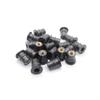10/20/50/100 Pcs M5 Rubber WellNut 5mm Metric Motorcycle Windscreen Well Nut Wellnuts Brass NUTS For Windscreens Fairings Cowl