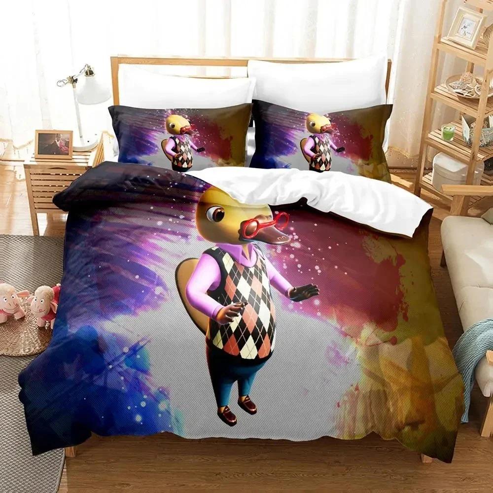 Comfortable Stylish Pattern Duvet Cover Set With Duvet Cover And Pillowcases King Queen Twin Sizes For Boys Girls And Kids