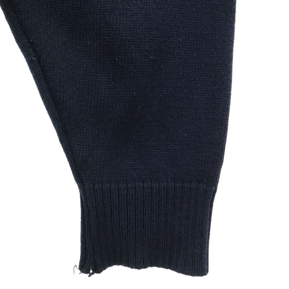 Looney Tunes Daffy Duck Long Sleeve Sweater Dark Blue Knit Men's Used