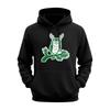 Men's Casual Sports Hooded Pocket Christmas Print Long Sleeve Sweatshirt