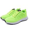 Fashionable Women'S Shoes Breathable Knitted Mesh Training Shoes Outdoor Multifunctional Street Casual Lace Up Walking Sneakers