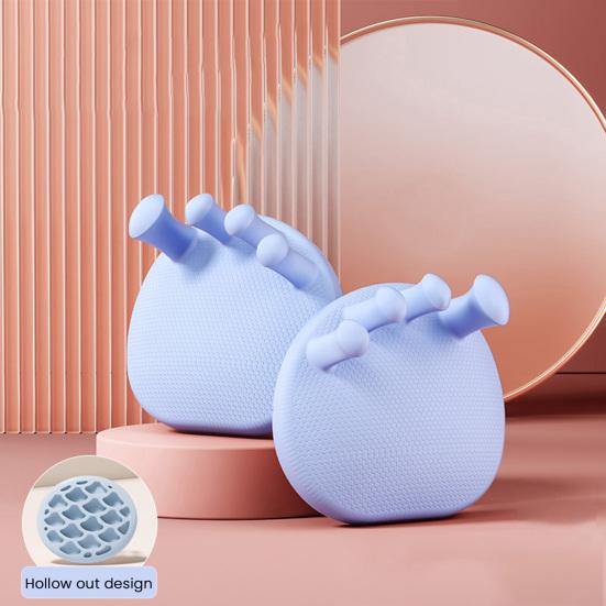 1 Pair Arch Trainer Non-slip TPR Overlapping Toe Separator Men Women Foot Arch Strengthener Valgus Bunion Corrector Tool