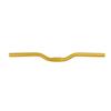 Aluminium Fixed Gear Fahrrad Rennrad Fixed Gear Riser Lenker 25,4 mm * 520 mm (golden)