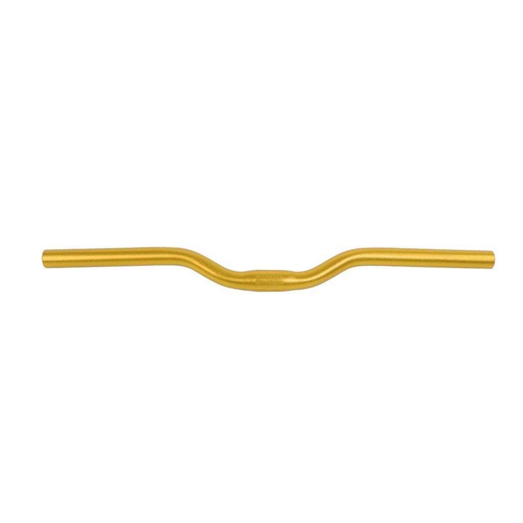 Aluminium Fixed Gear Fahrrad Rennrad Fixed Gear Riser Lenker 25,4 mm * 520 mm (golden)