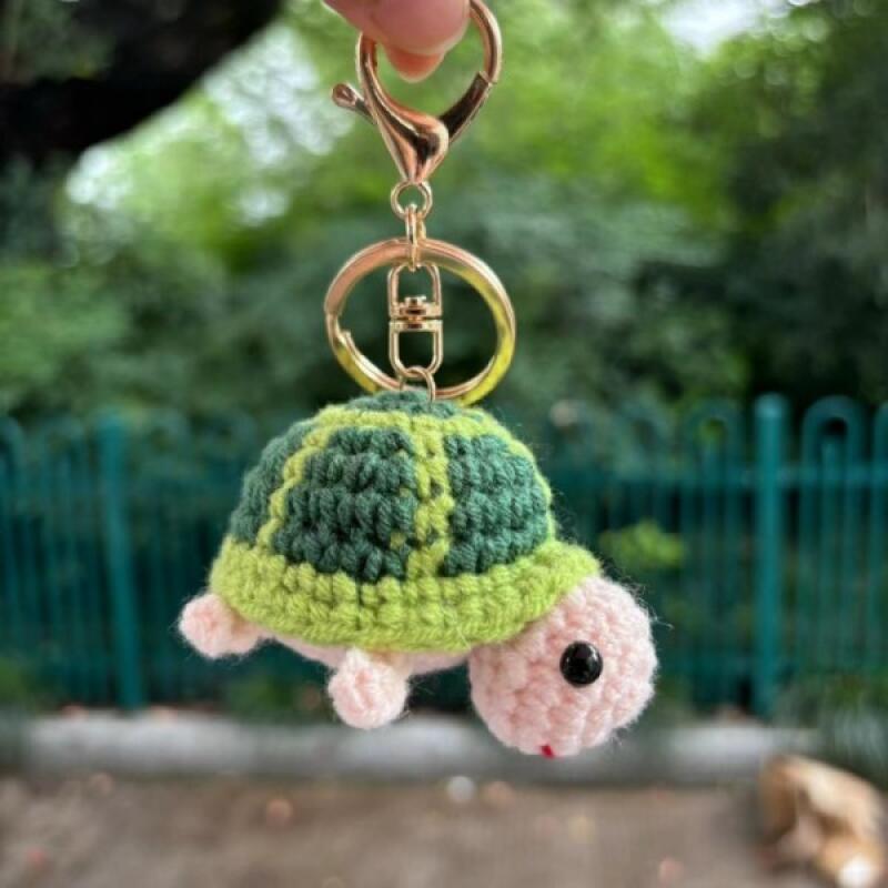 Turtle Lucky Turtle Sea Knit Animal Prop Shop Doll Keychain A