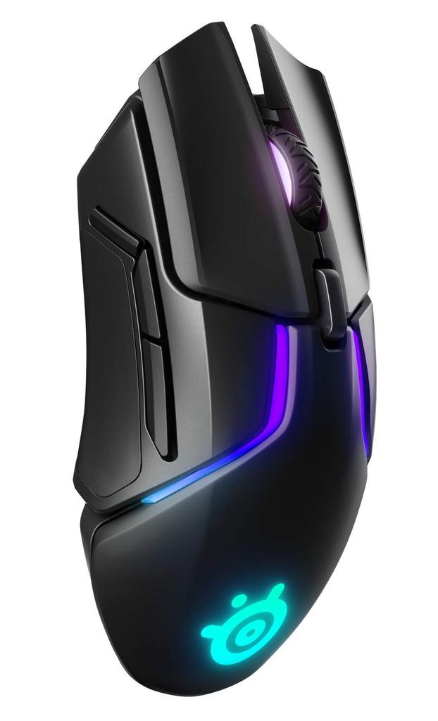 SteelSeries Rival 650 Wireless Gaming Mouse Dual Customizable Weight and Center of ARM Processor (62456) - Wireless, Sensor, Gravity, 32-bit
