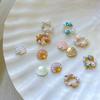 Alloy Pearl Shell Nail Art Supplies Irregular Color Seashell 3D Nail Flakes Seashell Slices Decoration Diy Nail Accessories