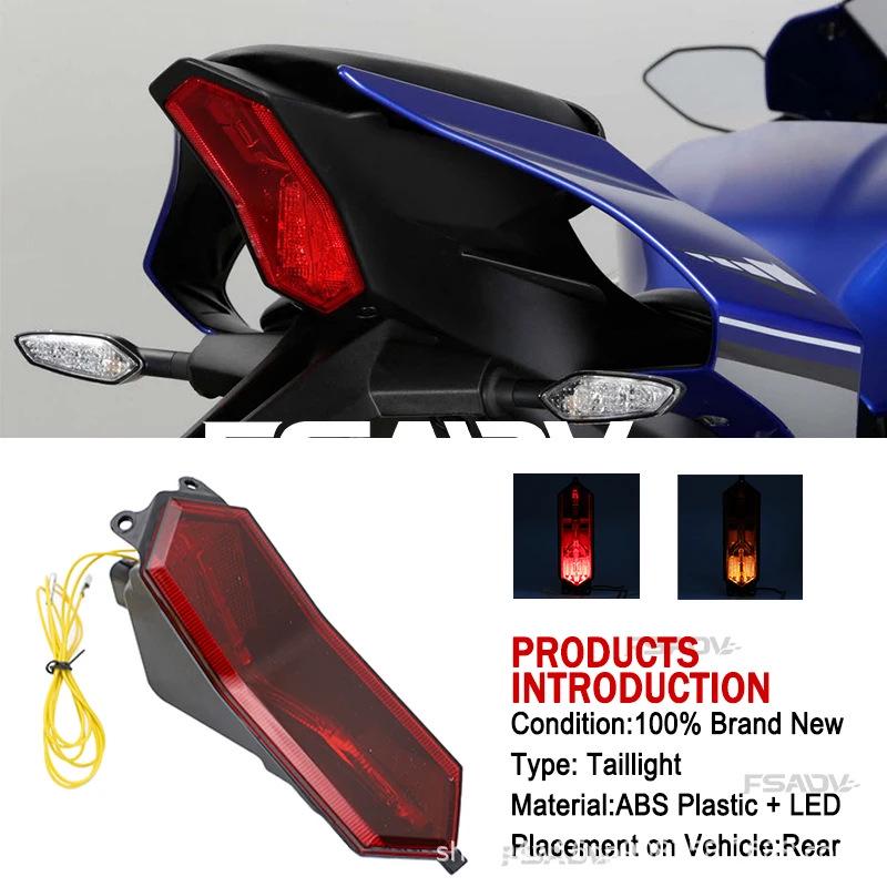 LED Taillights & Rear Brakes for 2015-2021 Yamaha YZF-R1/R1M/R1S Retrofits.