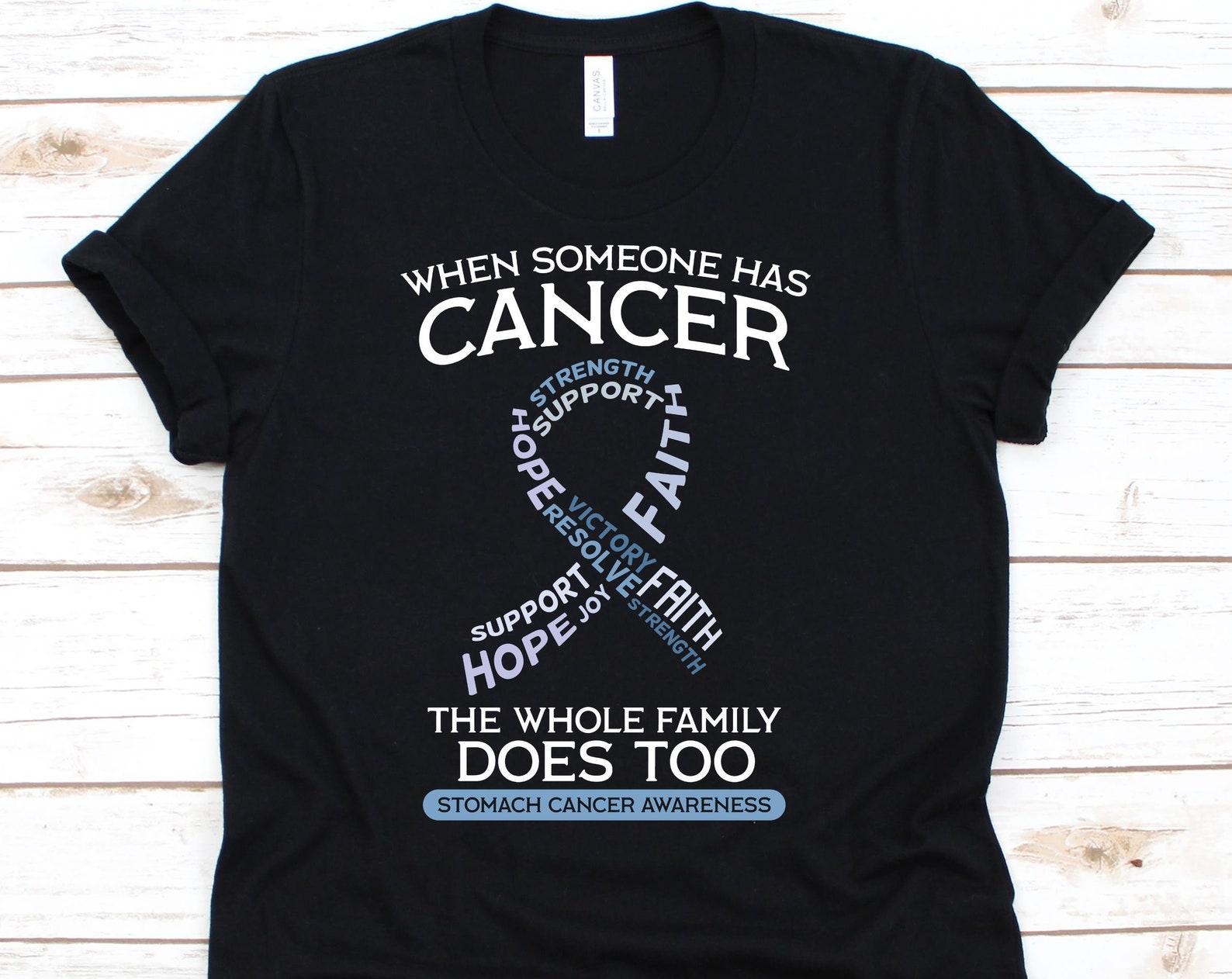 Stomach Cancer Shirt, Gastric Cancer, Stomach Cancer, Cancer Shirt, Stomach Cancer Tee, Stomach Awareness, Cancer Warrior M