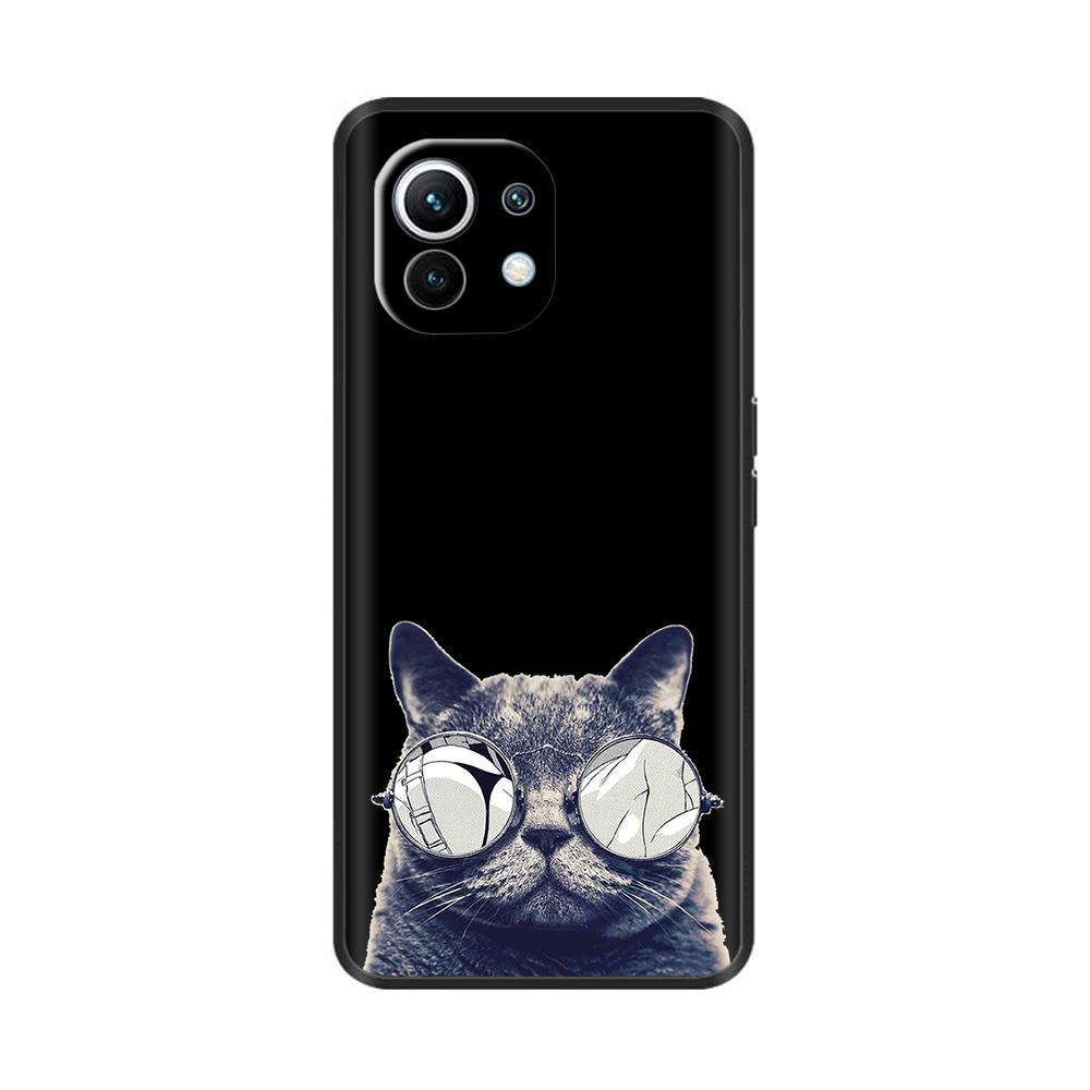 For Xiaomi 11 Lite 5G NE Case Shockproof Soft Silicone Back Cover For Xiaomi Mi 11 Lite 5G Phone Case Mi11 11Lite NE Funda Coque