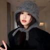 Ear Protection Knitted Beanie Hat Thickened Woolen Hat New Knitted Earmuff Hat  Women