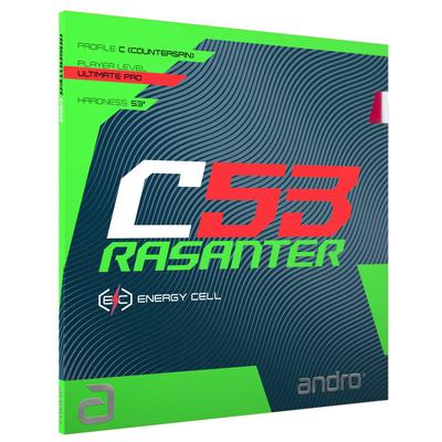 Andro Japan potah na stolní tenis Lazanter C53, měkká zadní guma, UM Tension, černá 110021099 (andro) 2,0