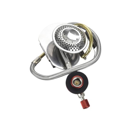 

Уличная плита Прочная несущая способность Жаропрочная Компактный размер Герметичная Сверхлегкая газовая плита широкого применения из нержавеющей стали Уличная газовая плита для кемпинга