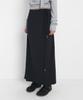 Saendeulig Brushed Maxi Long Skirt_Navy