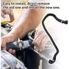 Radiator Hose Heater Hose No.17123422785 for BMW X3 2007-2010 3.0L L6 Black Rubber 1 Pc Coolant Pipe Good Sealing