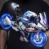 BMW Motorcycle Technic Building Blocks Toy - M000RR. Compatible with Lego, Educational Assembly Gift for Boys & Girls.