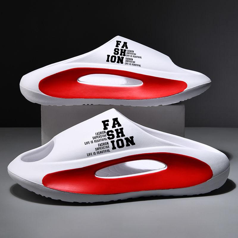 

Летние мужские тапочки, домашние сандалии для отдыха на открытом воздухе, пляжные шлепанцы с мягкой подошвой, мужская повседневная обувь, домашние тапочки для пары, большой размер 46, 47, 48, 49 36-37 белый