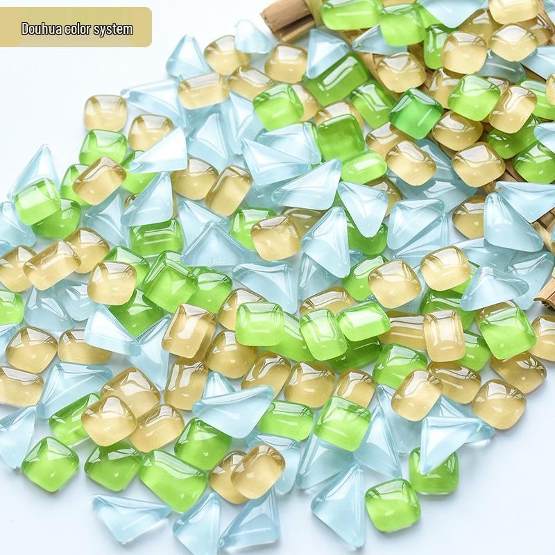 DIY Kreative Mosaik Glasscherben Aufkleber für Handgemachte Dekoration