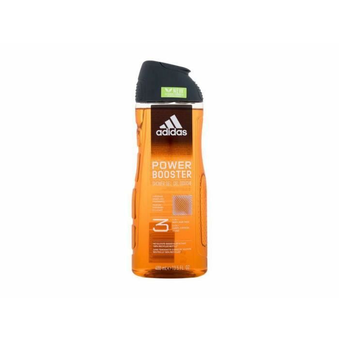 Power Booster Shower Gel 400ml 3-in-1 - Adidas - Vegan