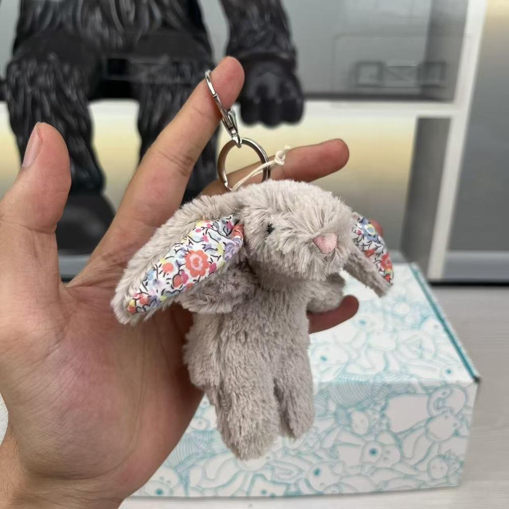 Zábavný želé plochý náhradní přívěsek croissantová koule klíčenka taška dekorativní plyšová hračka dárek