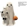 Halloween Ghost Statue Mini Resin Figurine Cute Funny Cartoon Design Spooky Statue Festival Party Decoration