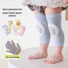 Summer Style Baby Knee Pads: Anti-Bump Cartoon Animal Design, Lightweight, Breathable, High Elasticity for Toddlers
