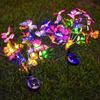 Solar Garden Colorful Butterfly LED Light, Solar Light Outdoor Waterproof, Outdoor Christmas Light, Courtyard Lawn Path Garden Decoration