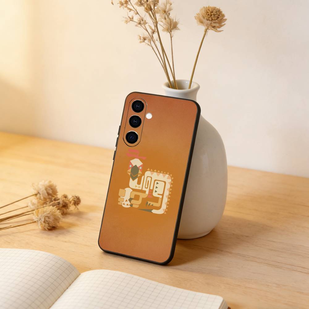 Game M-Monster-Hunter Phone Case For Samsung Galaxy A73,A72,A71,A70,A53,A52,A51,Soft Silicone Black Cover