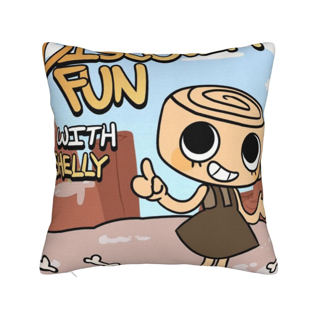 Dandy's World Pillow Cover Game Comfy Cushion Cover Novelty Pillow Case For Couch Sofa Bedroom