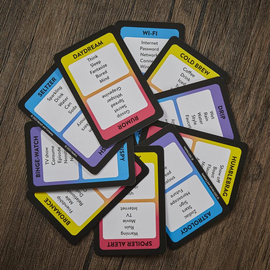 Hasbro Gaming Taboo Classic Game, Party Word Guessing Game for Adults and Teens, Board Game for 4+ Players, Ages 13+