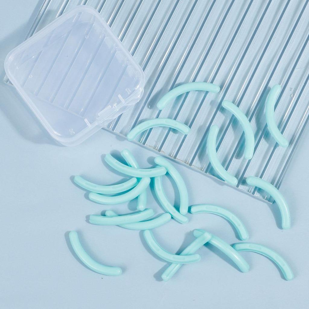 Multi-Color Durable Silicone Eyelash Curler Replacement Pads - High Elasticity and Long-Lasting