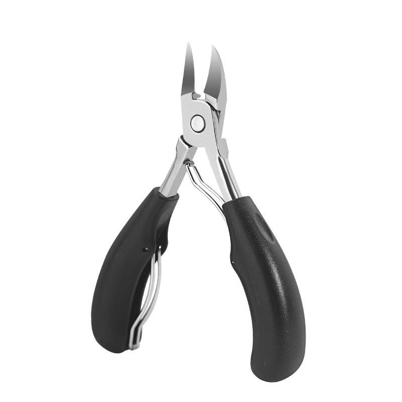 

Anti-Splash Nail Clippers Thick Hard Special Remove Dead Skin Nail Trimmer Household Nails чорний