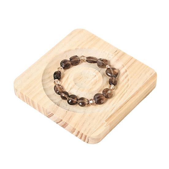 Wooden Bracelet Bead Board, Bracelet Design Board, Beaded Bracelet Organizer Tray for Jewelry Making Counter Display 1