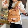 Adjustable Straps Cartoon Little Bear Backpack Creative Animal Shoulder Bag  Gift