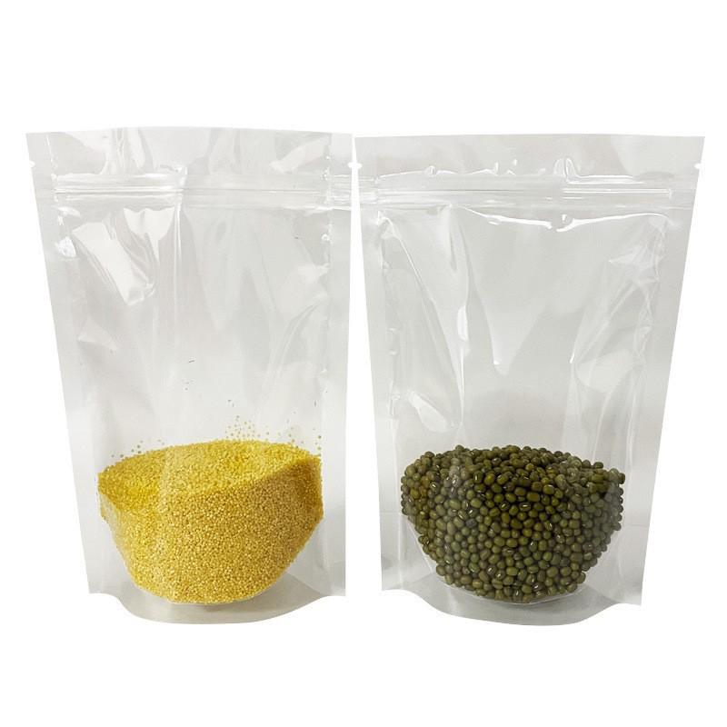 Color Print Vacuum Food Packaging: Three-Side Seal, Stand-Up, Self-Sealing, Eight-Side Zipper Bag