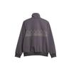 Adidas Originale Suddell Geometrisches Muster Bedruckte Stehkragen Langarm Jacke Herren Jacke Grau IN6754
