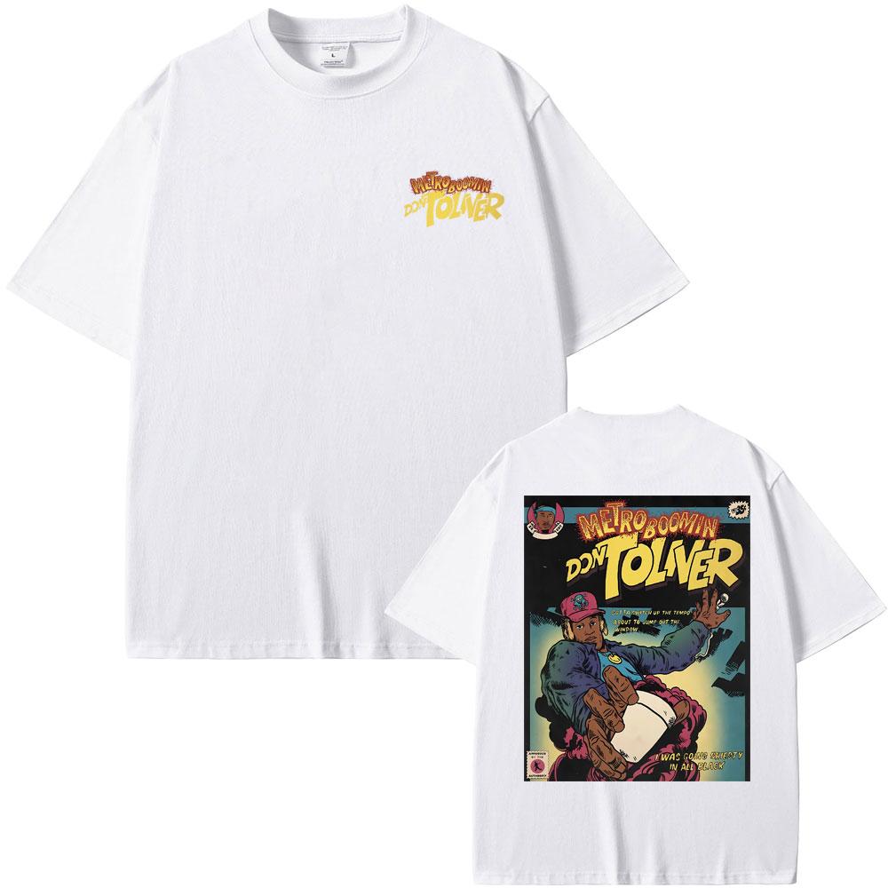 Rapper Metro Boomin Don Toliver Graphic T-shirt Men Women Fashion Oversized Tees Tops Short Sleeve Male Hip Hop Crewneck Tshirt