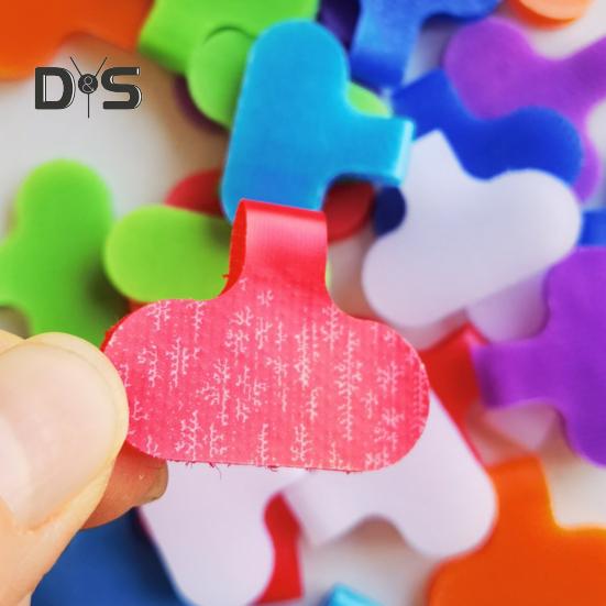 10 Pcs Write-on Cord Labels Cable Tabs Reusable Cable Organizer Nylon Hook And Loop Cable Labels Electrical Cables Identification Tabs for Home