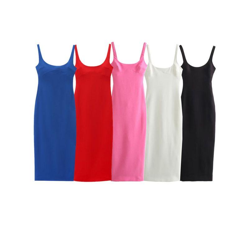 Women's New Fashion Minimalist Midi Dress