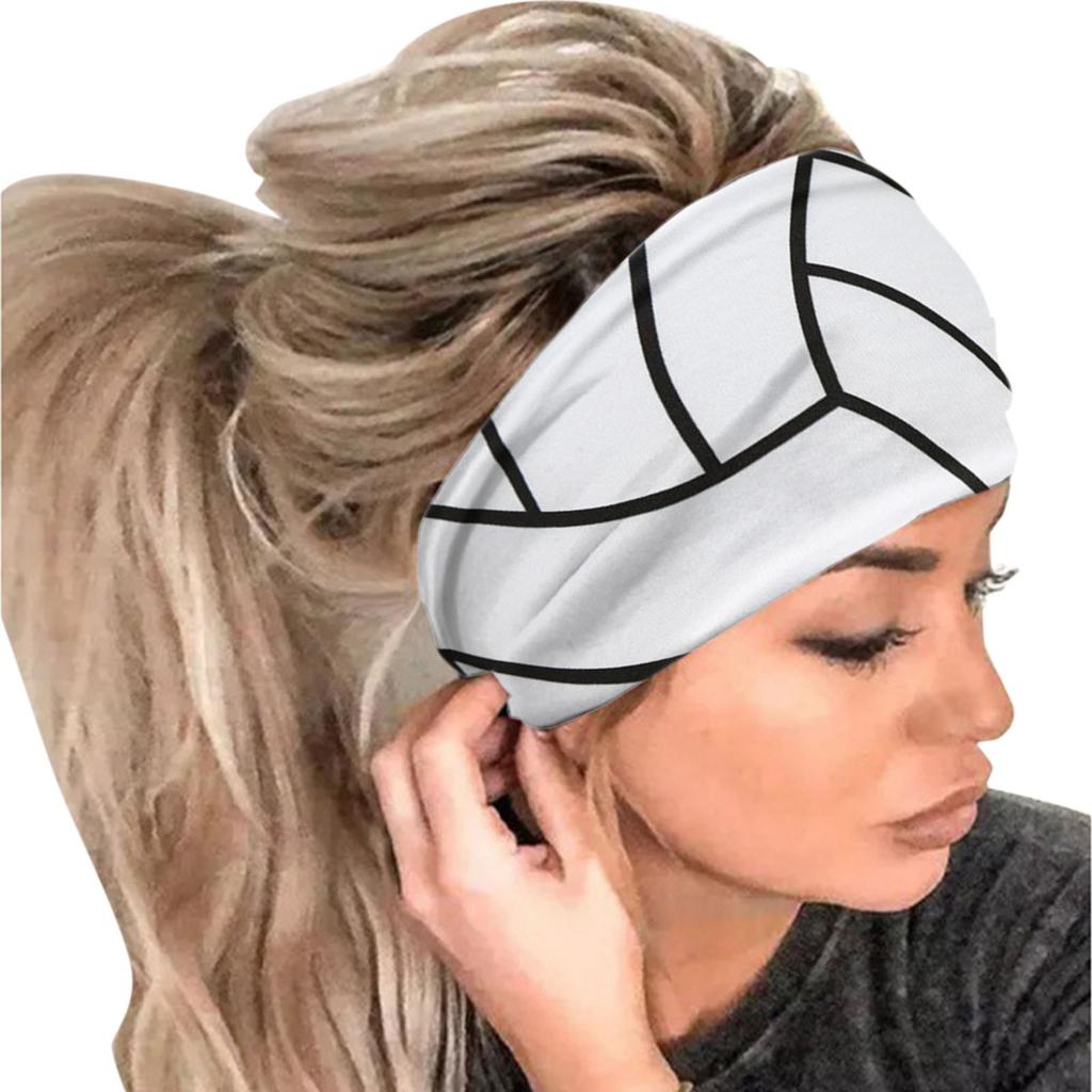 Girls Non-Slip Hair Bands Women Fashion Printed Headband Wide-Brimmed Elastic Head Wrap Women's Vintage Bandana Gumki Do WłOsóW