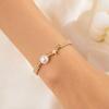 Pearl Bead Star-Shaped Bracelet Adjustable Casual Bracelet Fashion Woven Bracelet  Men